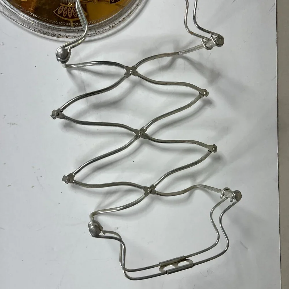 Vintage Fire King‎ Casserole with Metal Serving Holder